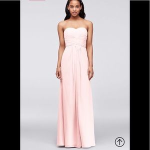 NWT, Long Strapless Dress
